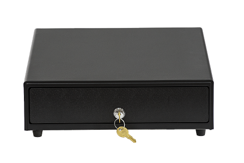 Денежный ящик АТОЛ CD-330-B черный, 330×380×90, электронный